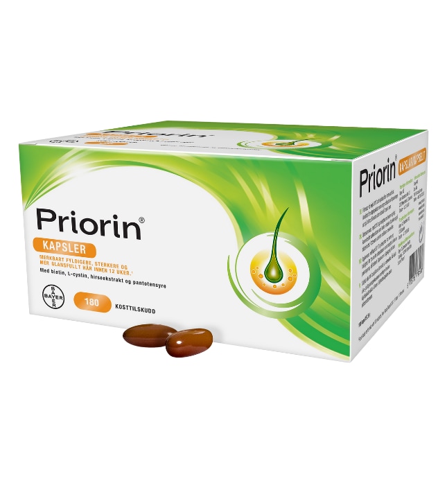 Priorin Kapsler 180-pack